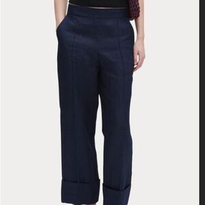 Rachel Comey Textured Cuffed Thin loose Pants